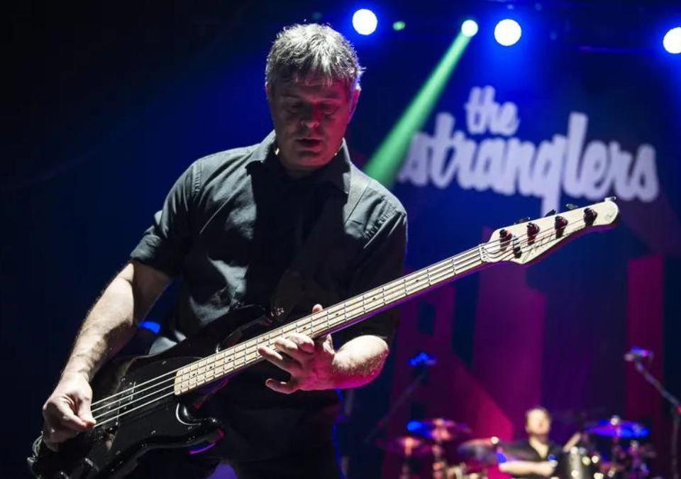 Jean-Jacques Burnel, bassist of the group The Stranglers